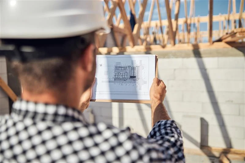 homme sur un chantier